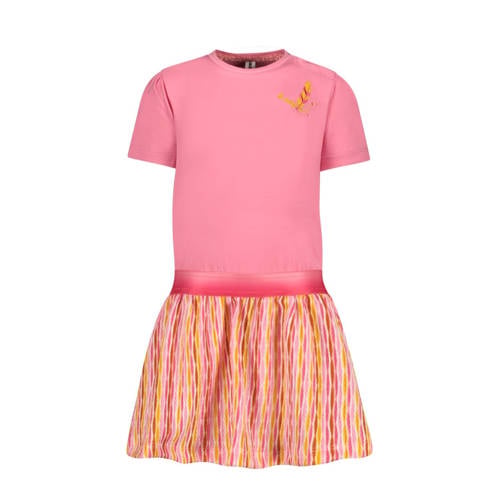 B.Nosy midi jurk roze afbeelding