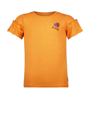 oranje met glitter