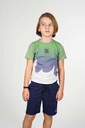 sweatshort donkerblauw