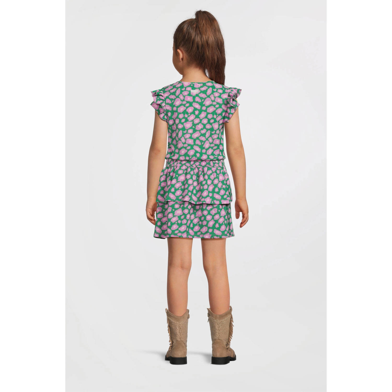 B.Nosy midi jurk groen