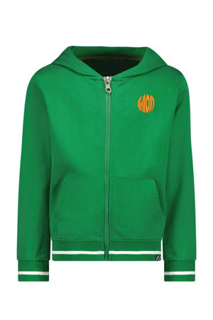 sweatvest groen