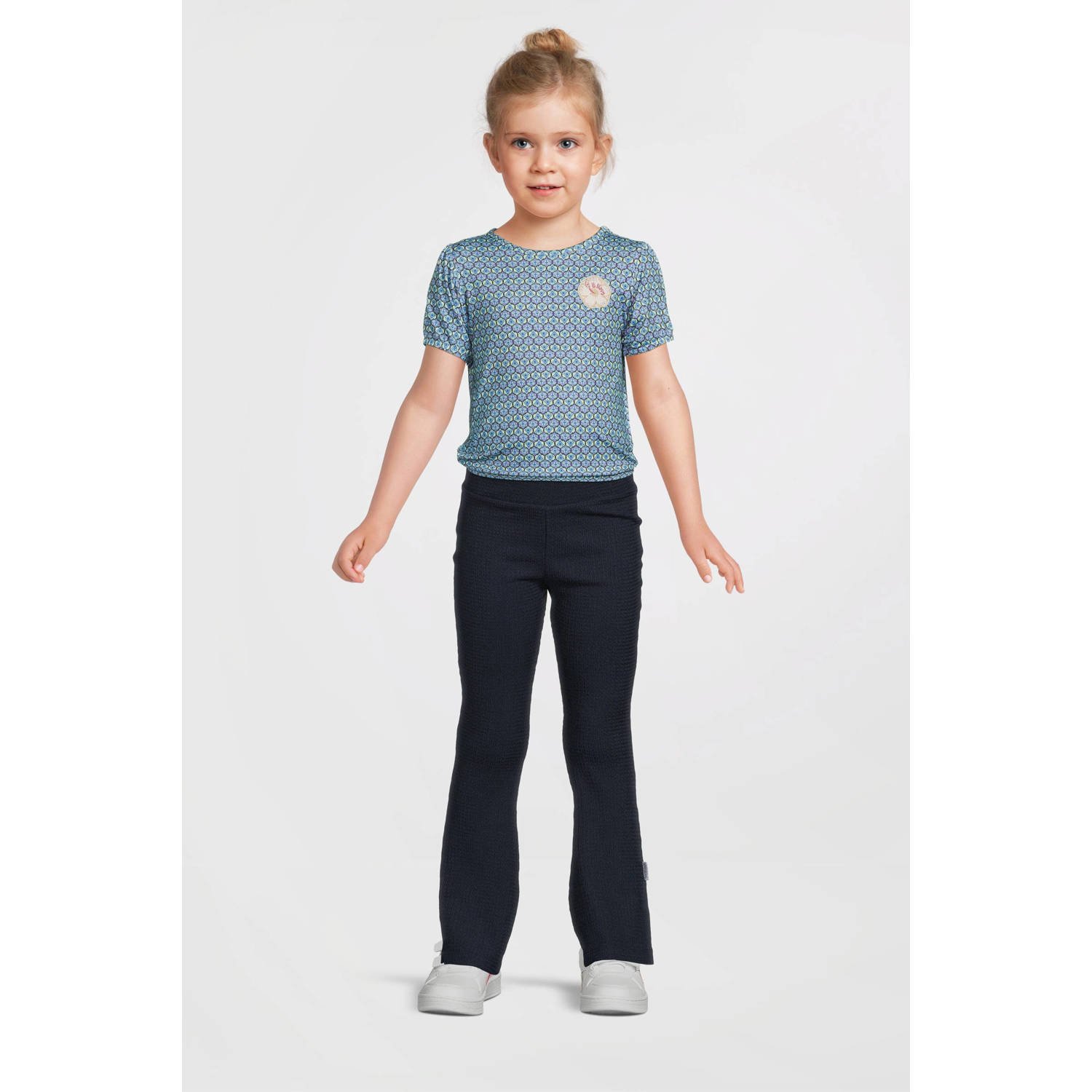 B.Nosy flared legging donkerblauw