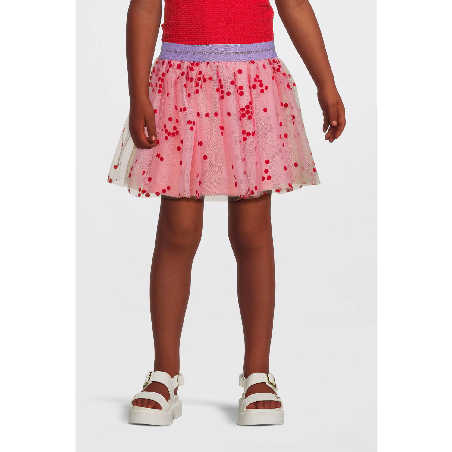 B.Nosy midi rok roze rood