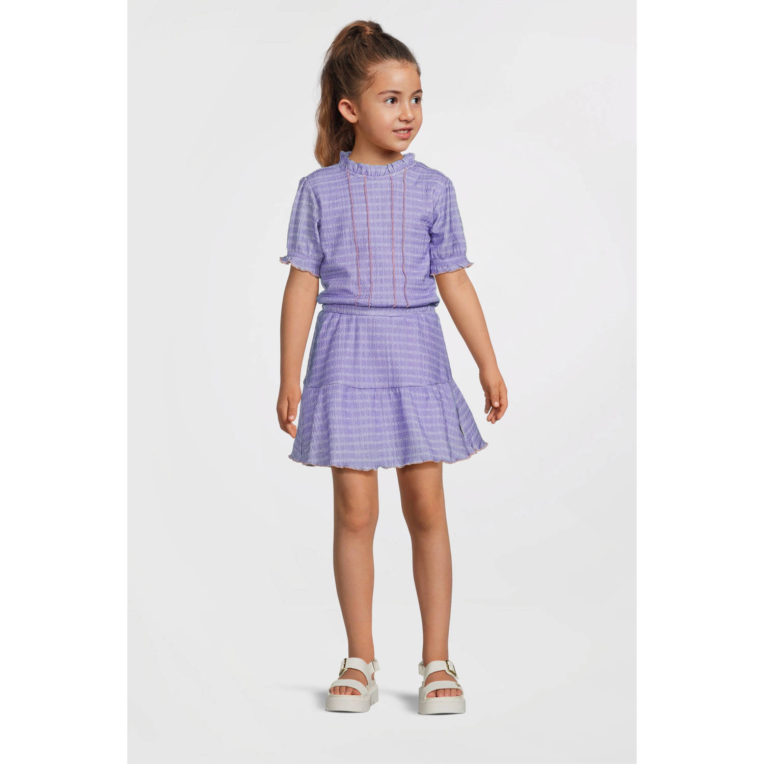 B.Nosy midi jurk paars