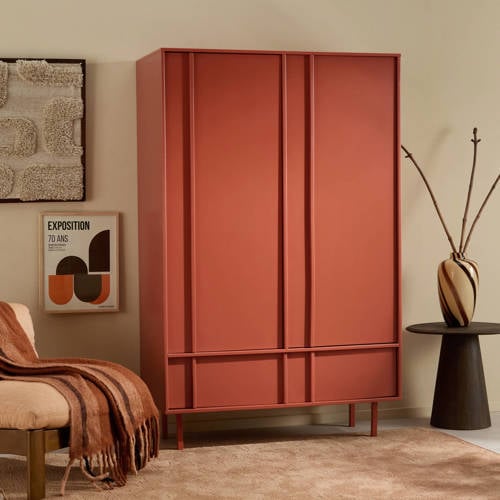 NOUS Living kledingkast Kale - Burnt brick