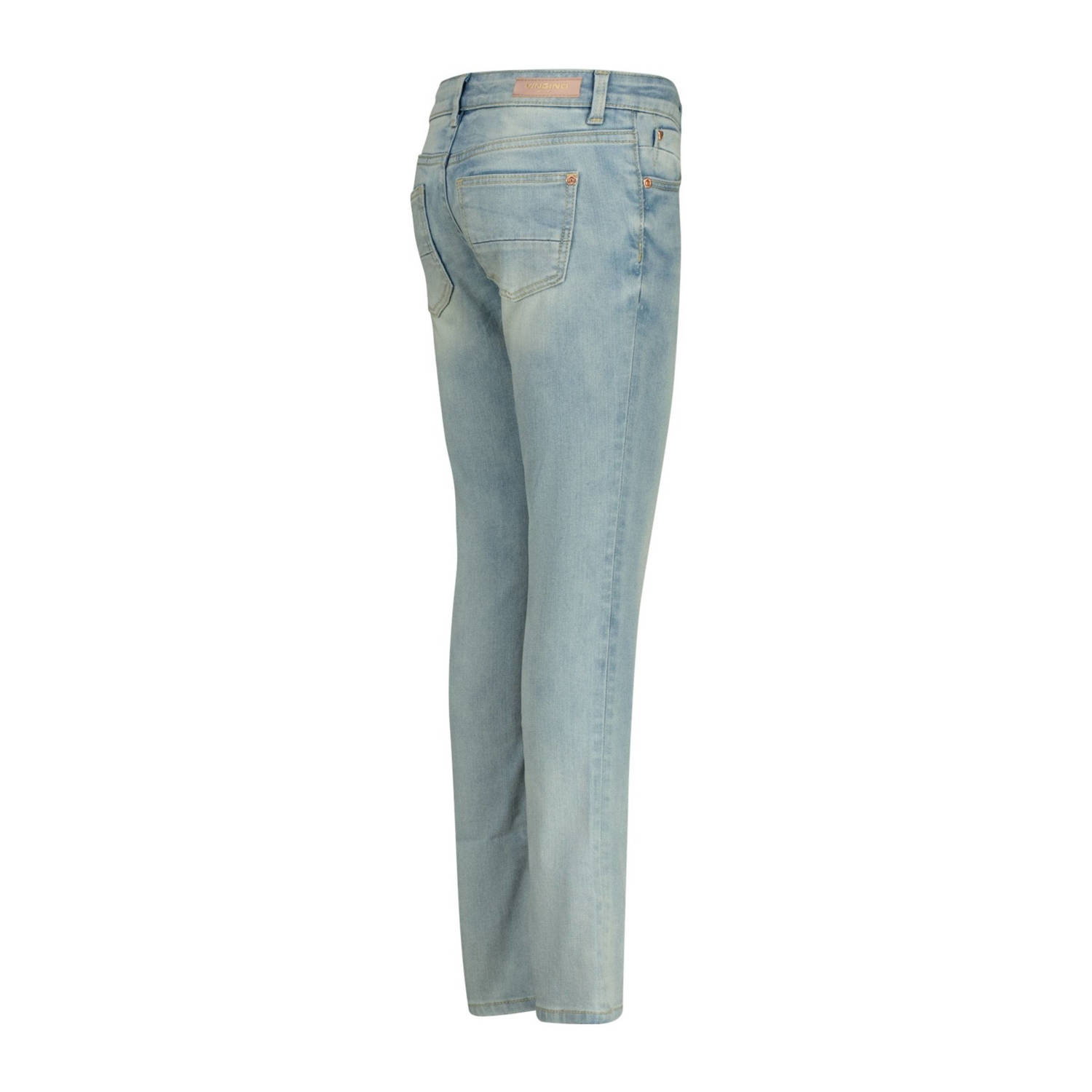 Vingino regular waist skinny jeans light blue denim