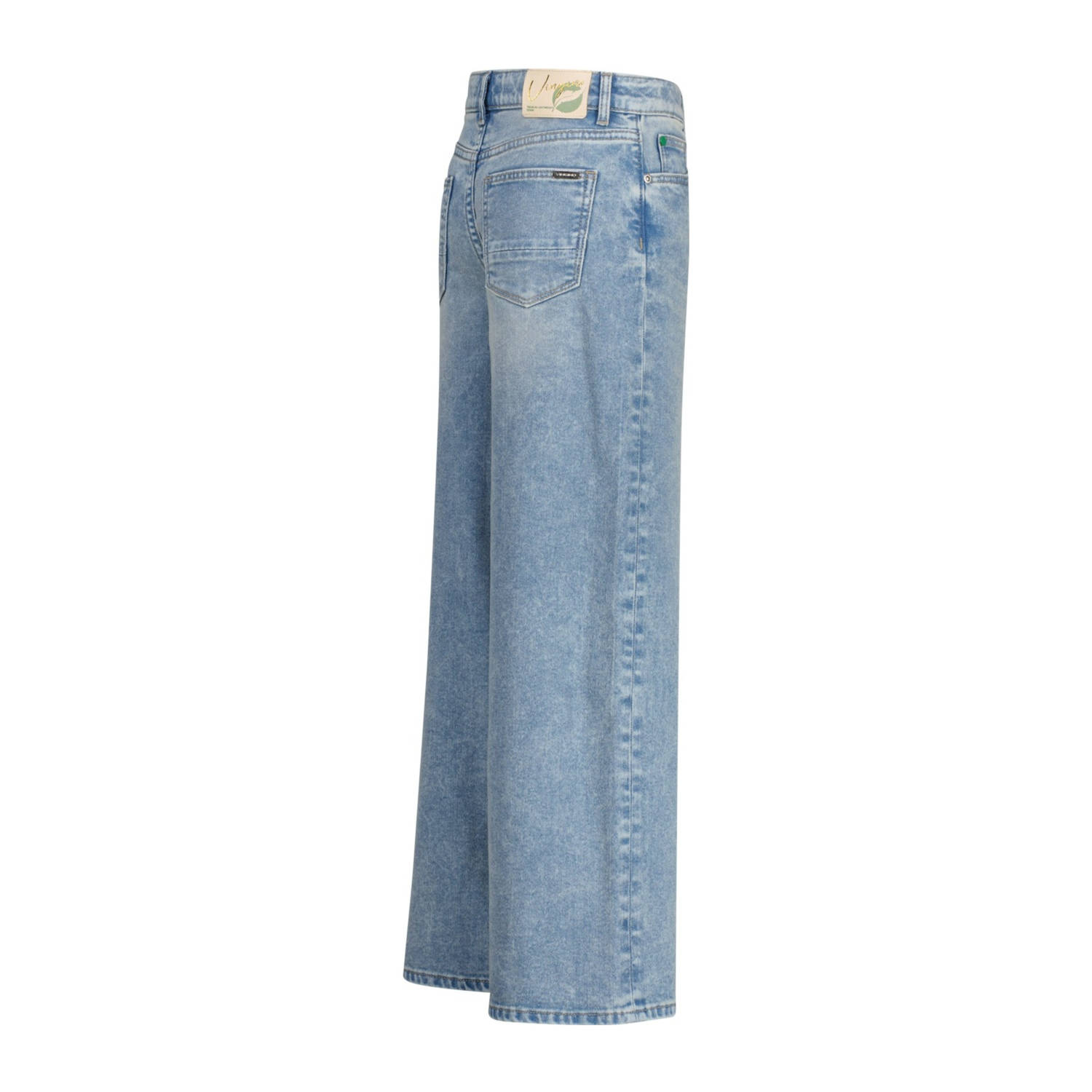 Vingino wide leg jeans light blue denim