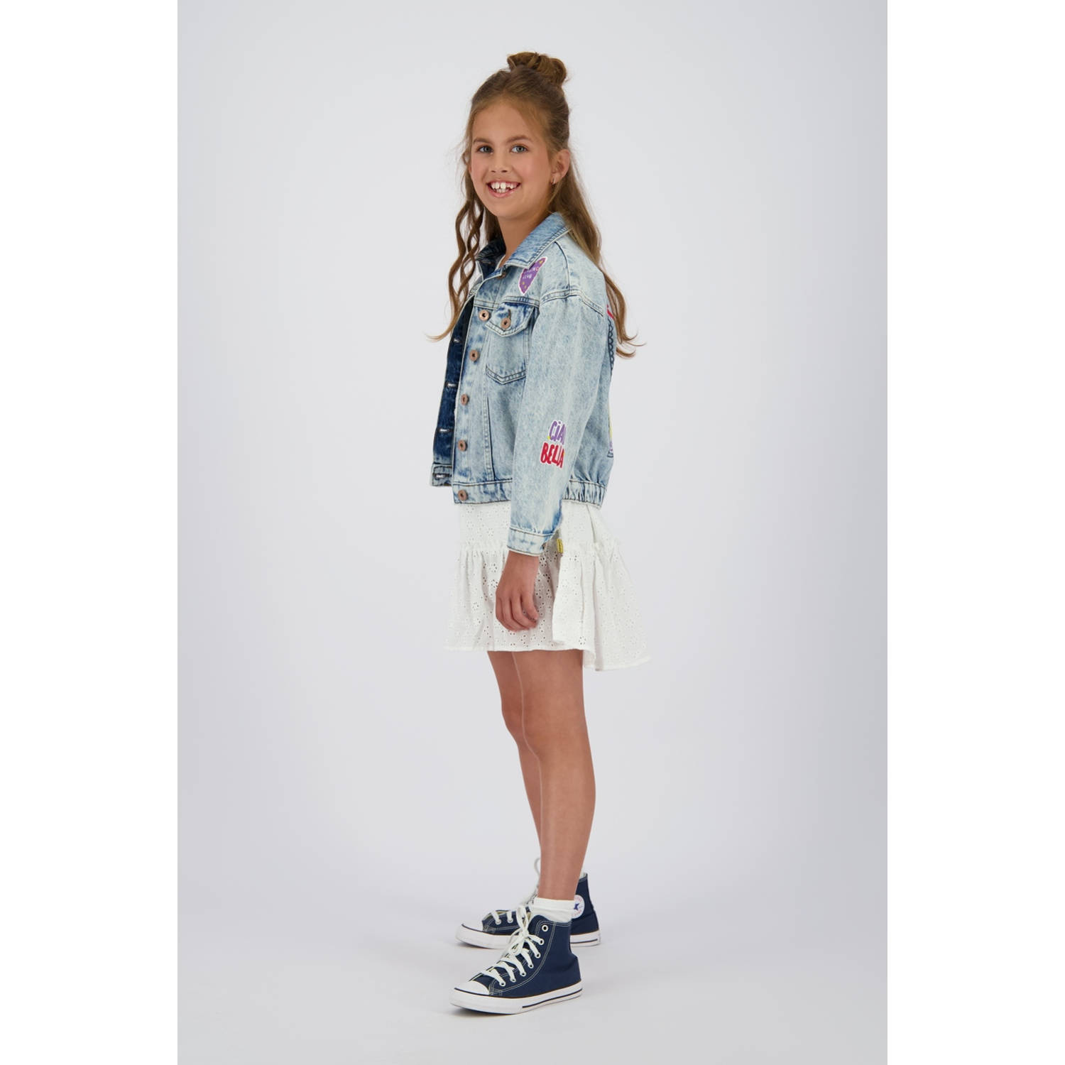 Vingino spijkerjas light blue denim
