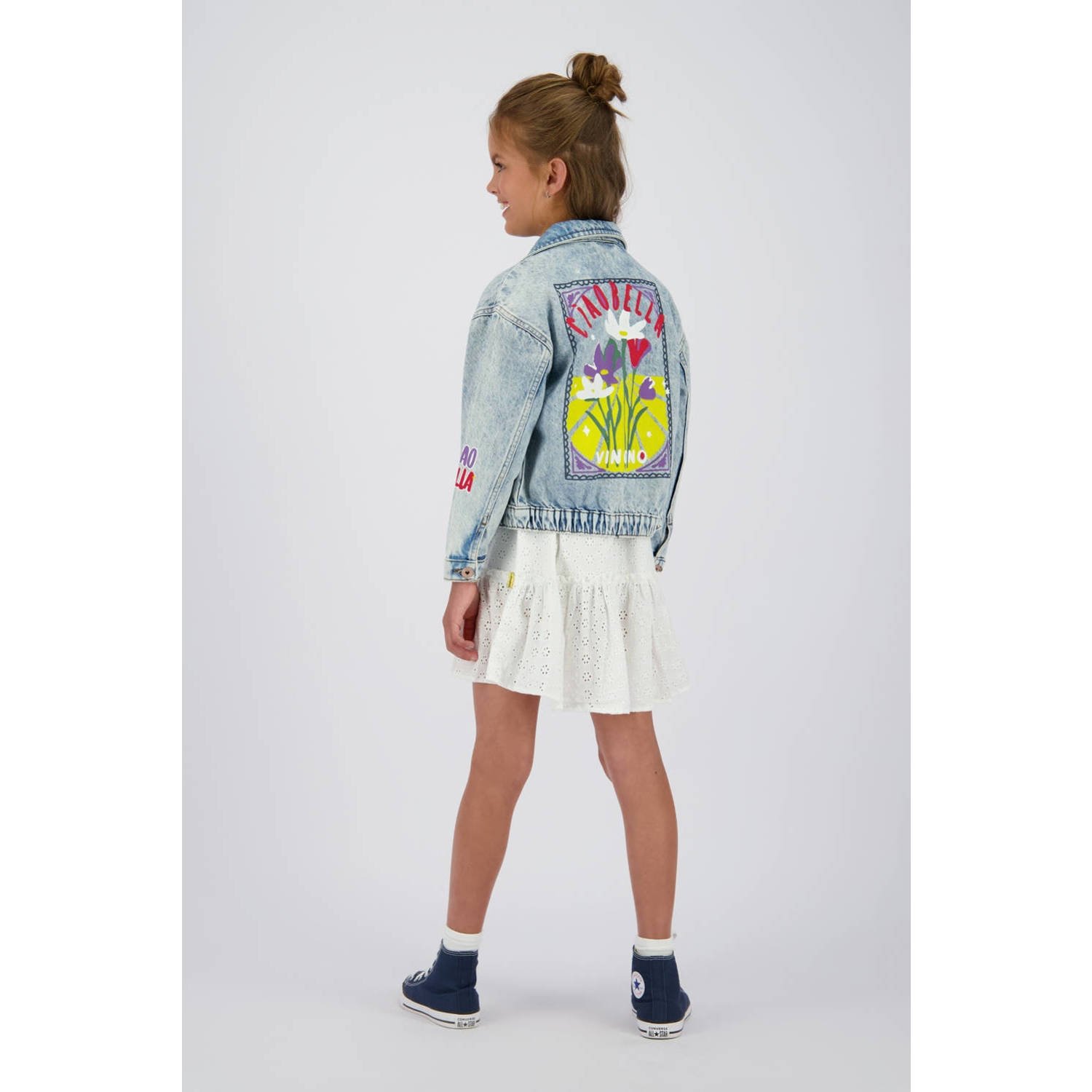 Vingino spijkerjas light blue denim
