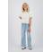 Vingino wide leg regular waist jeans light blue denim