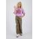 Vingino wide leg jeans beige