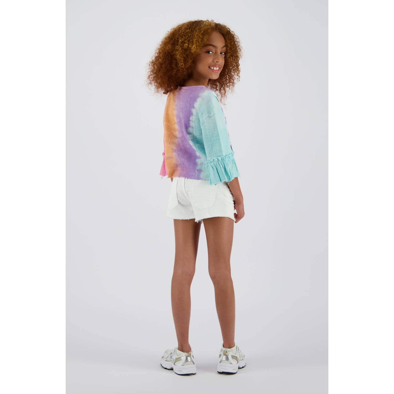 Vingino regular denim short wit