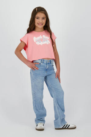 high waist wide leg jeans light blue denim