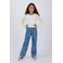 Vingino high waist wide leg jeans medium blue denim