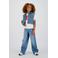 Vingino wide leg jeans medium blue denim