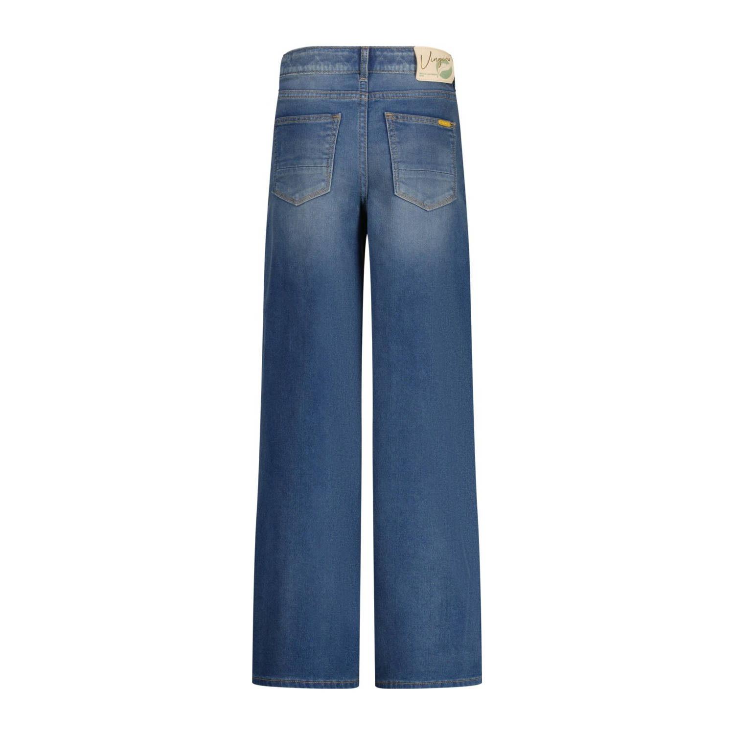 Vingino wide leg jeans medium blue denim