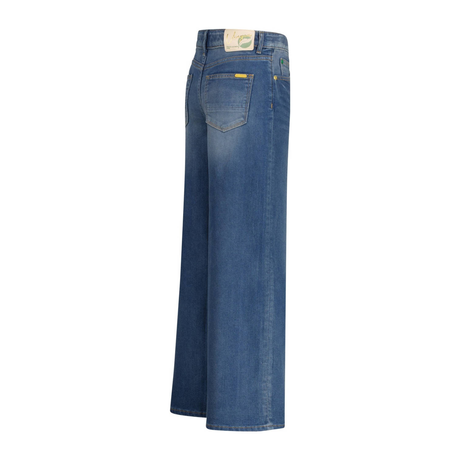 Vingino wide leg jeans medium blue denim
