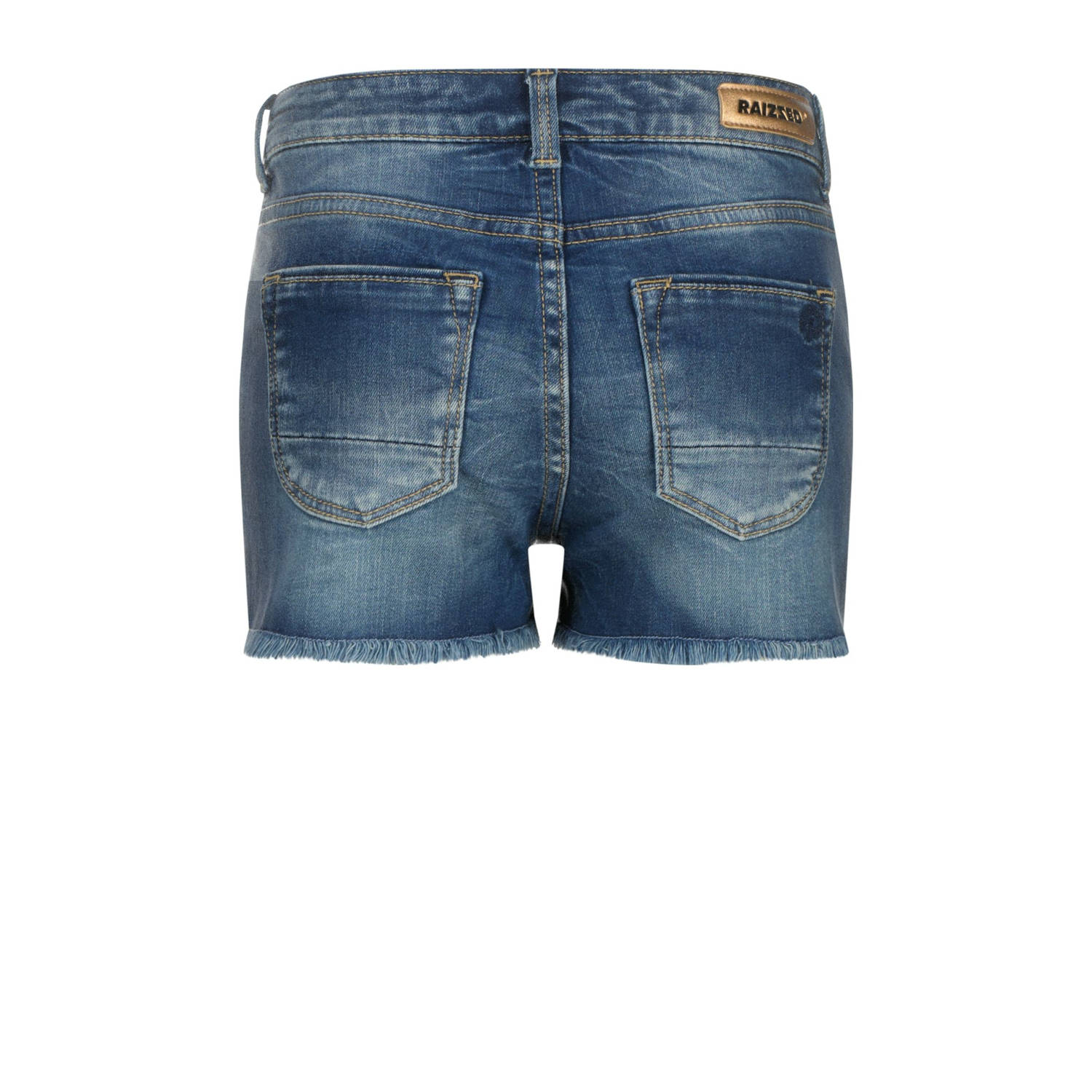 Raizzed regular denim short medium blue denim
