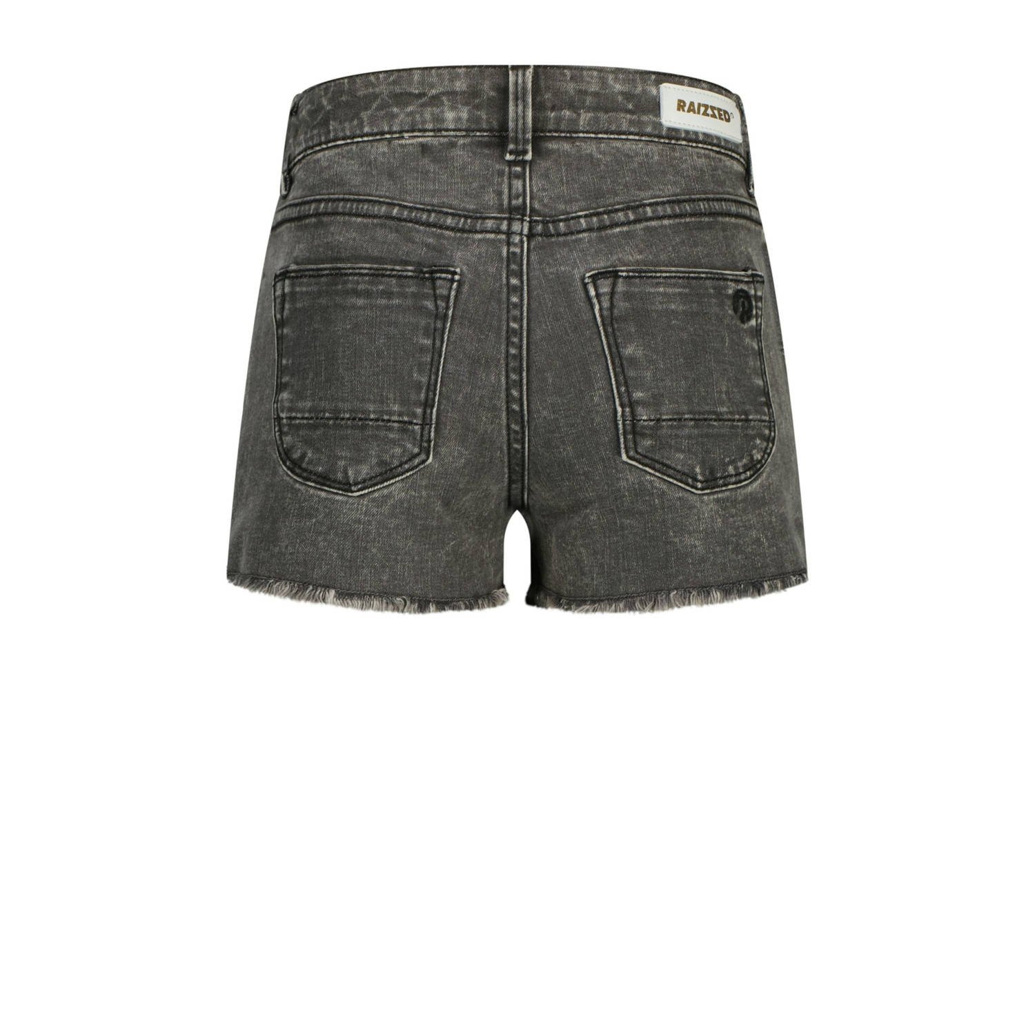 Raizzed regular denim short grey denim