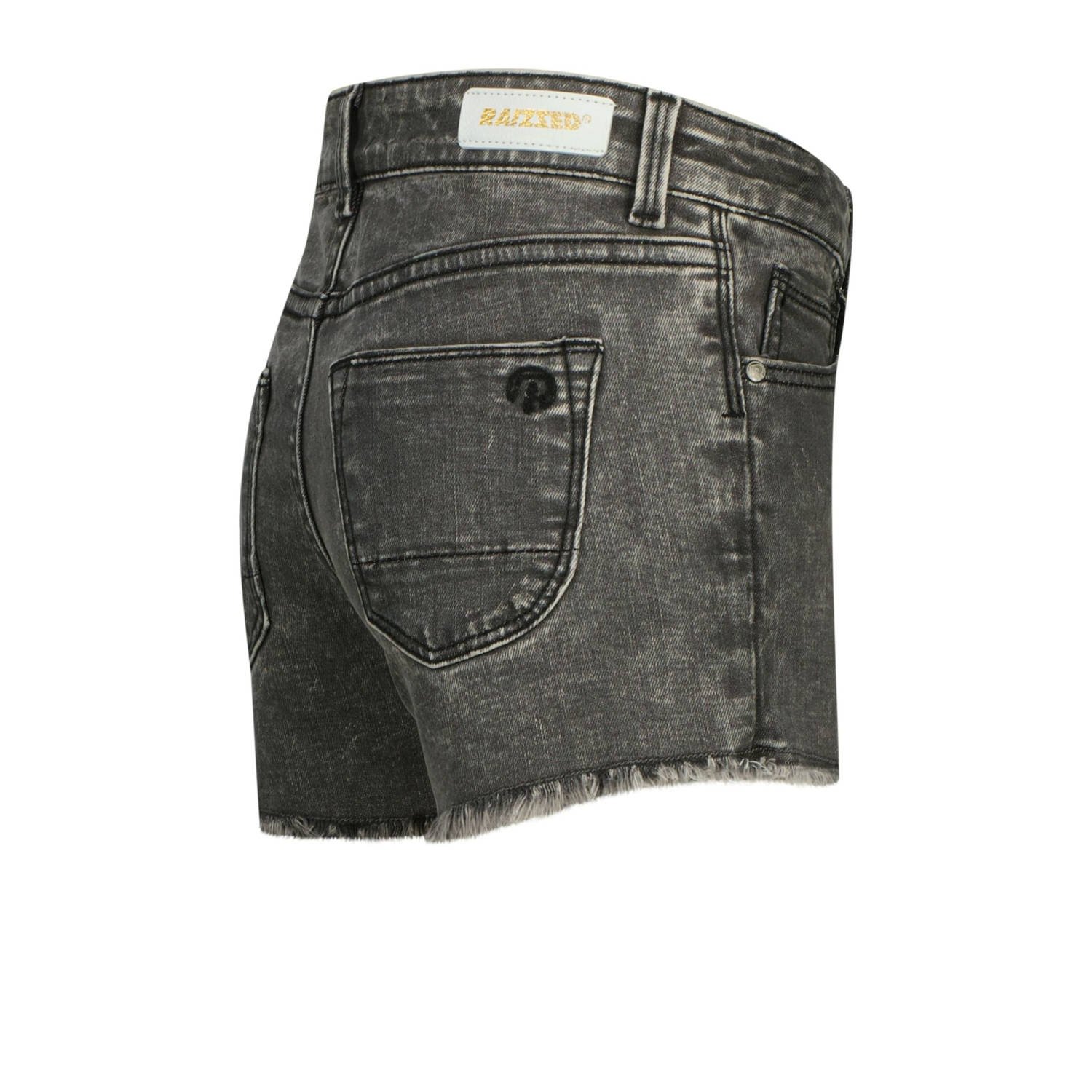 Raizzed regular denim short grey denim