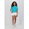 Raizzed regular denim short wit