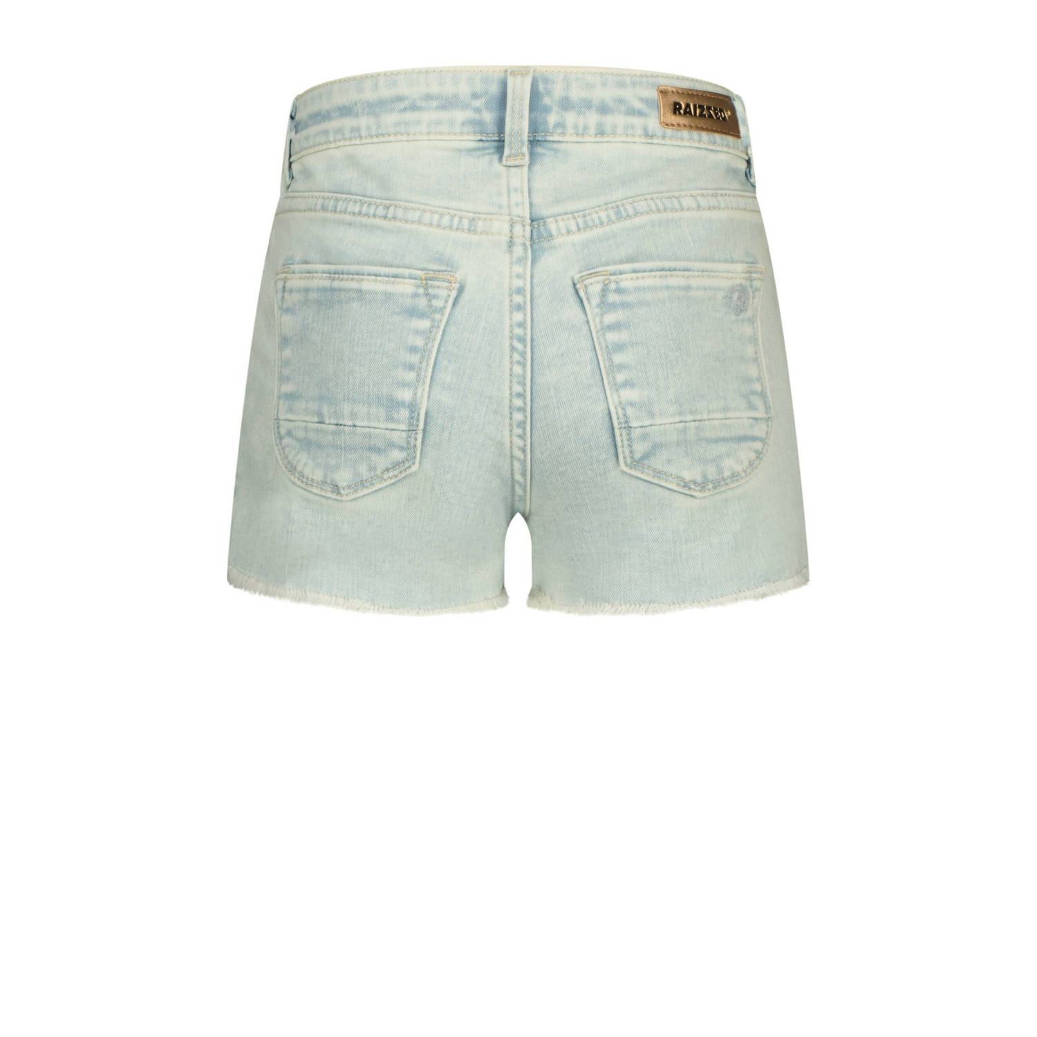 Raizzed regular denim short light blue denim