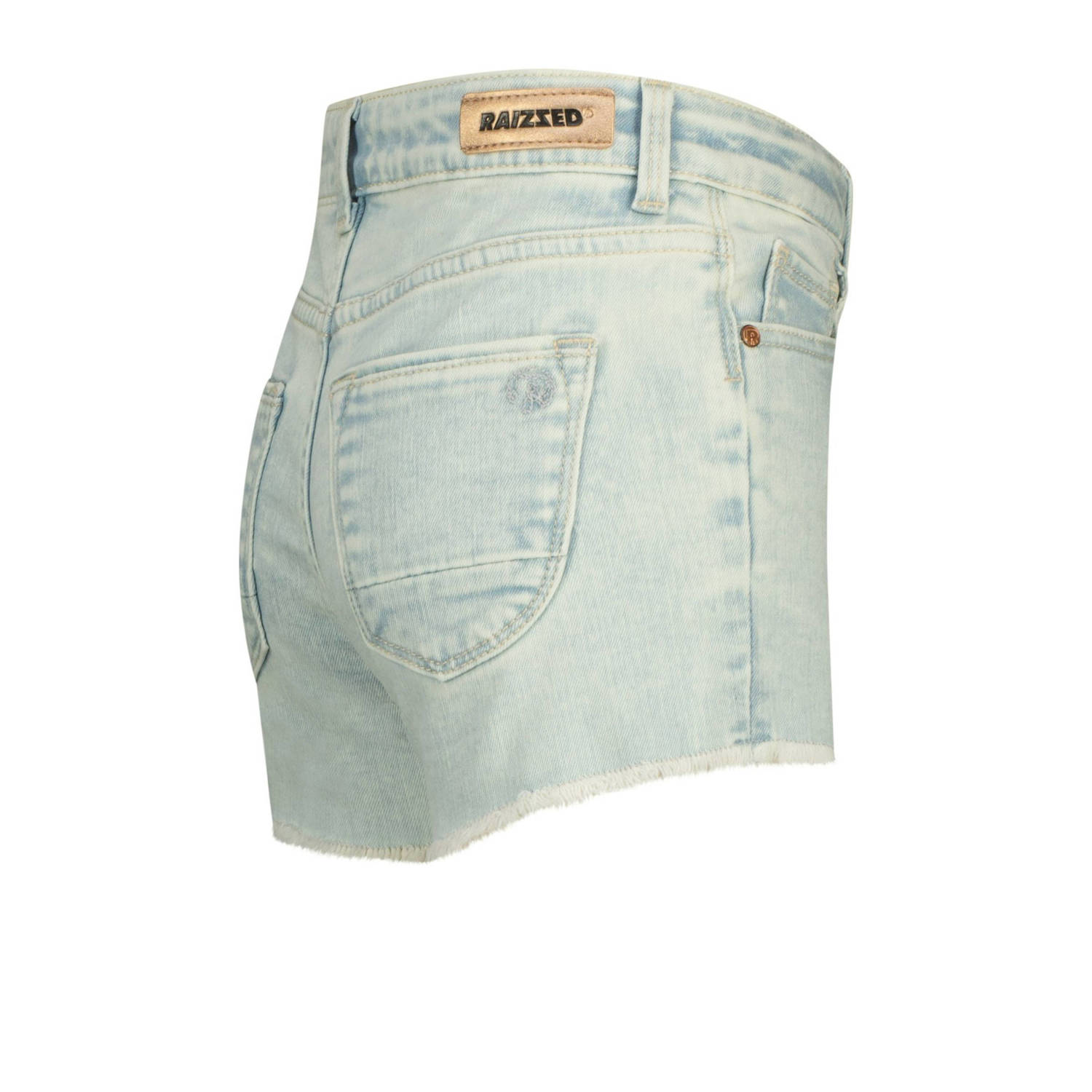 Raizzed regular denim short light blue denim