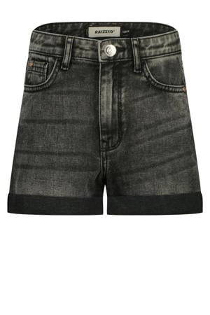 regular denim short black denim