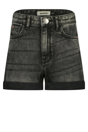 regular denim short black denim