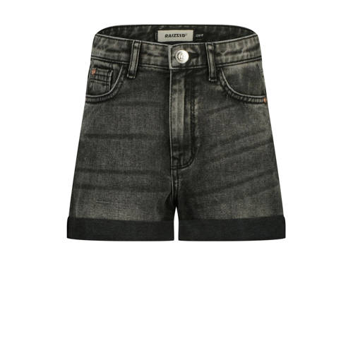 Raizzed regular denim short black denim afbeelding