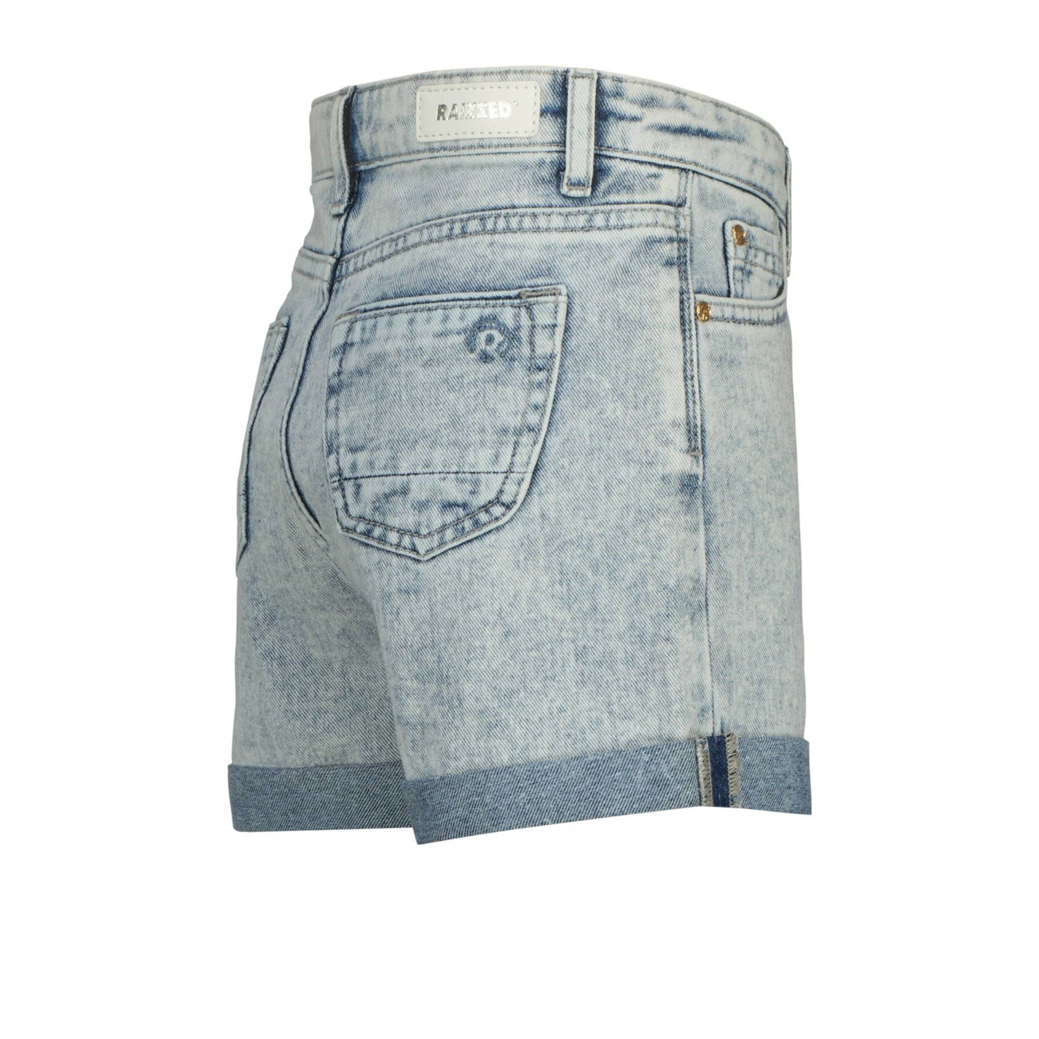 Raizzed regular denim short light blue denim
