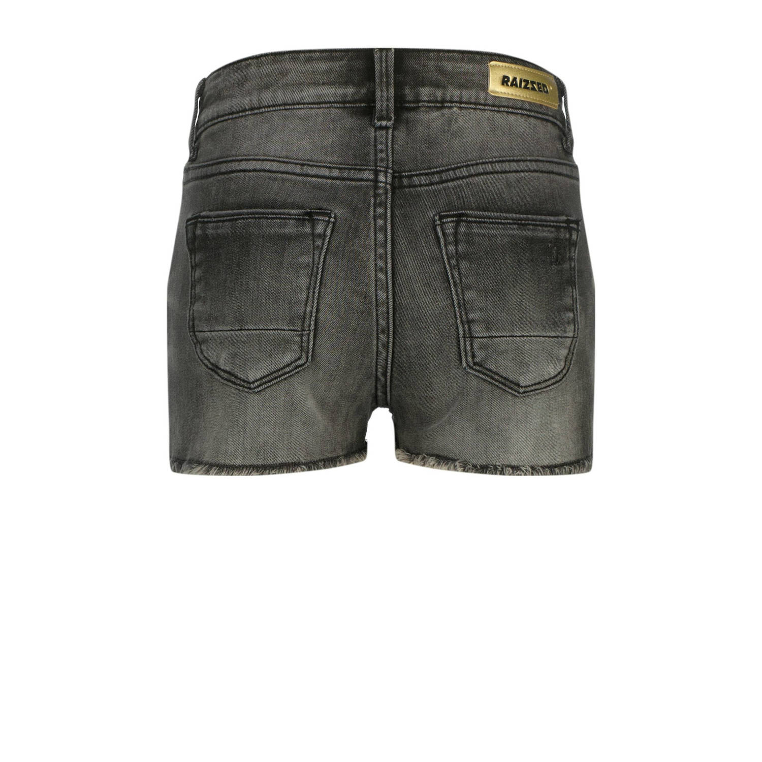 Raizzed regular denim short grey denim