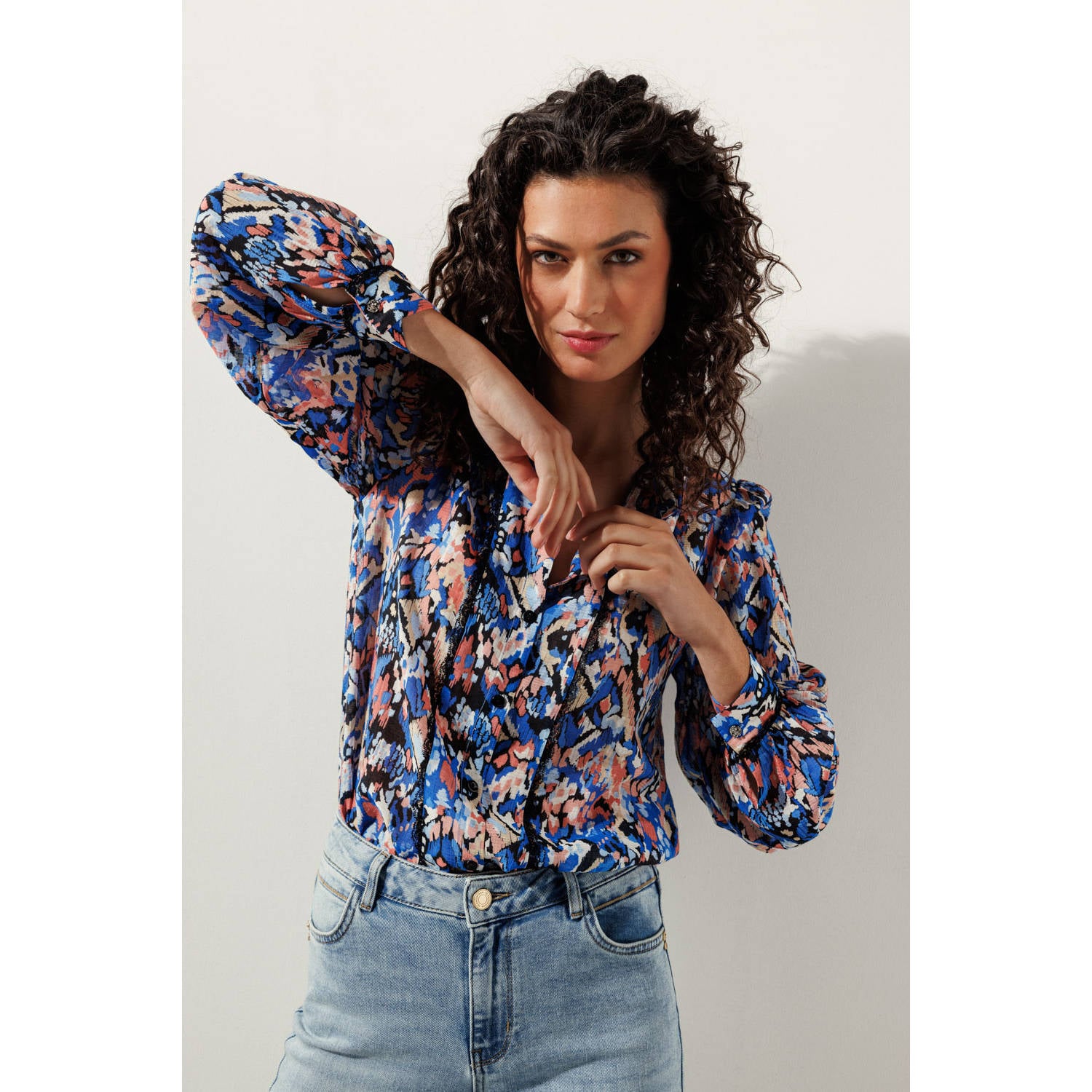 Tramontana blouse blauw