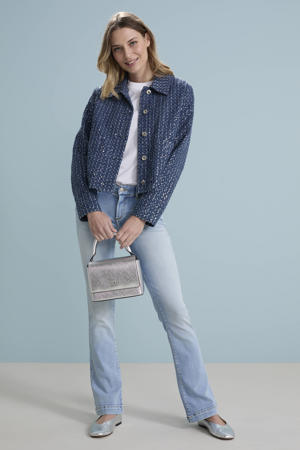 spijkerjas medium blue denim
