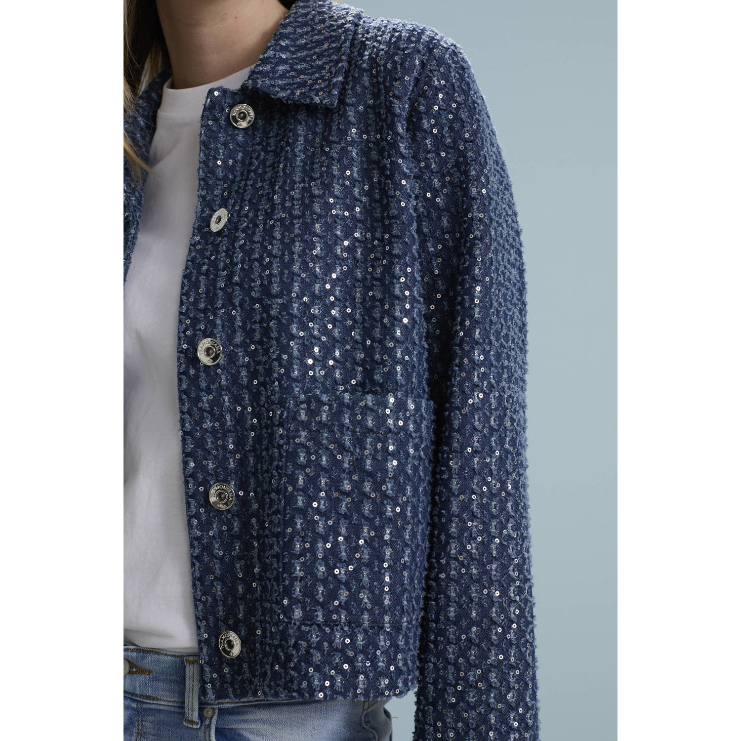 Tramontana spijkerjas medium blue denim