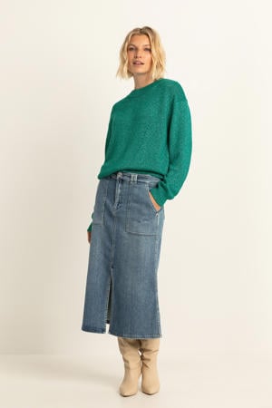spijkerrok medium blue denim
