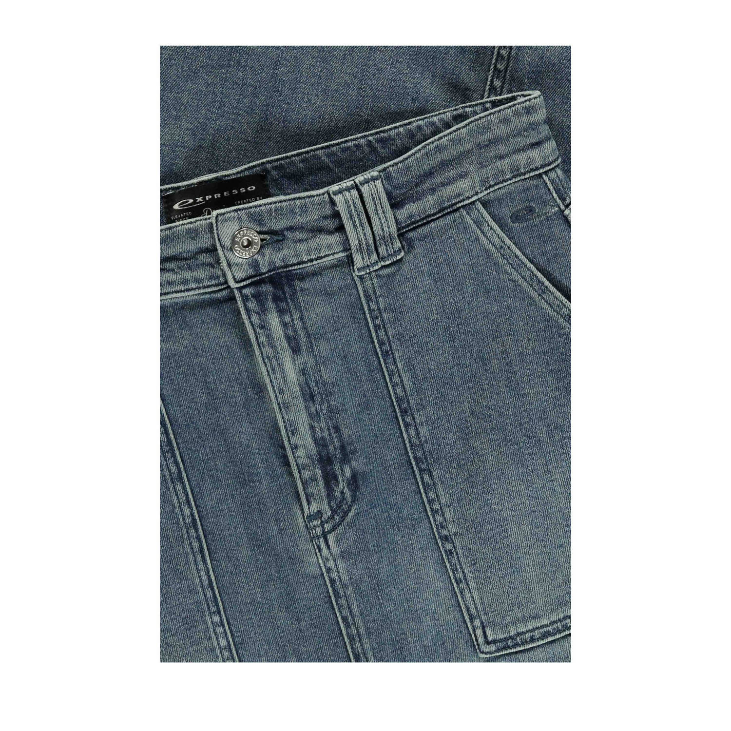 Expresso spijkerrok medium blue denim