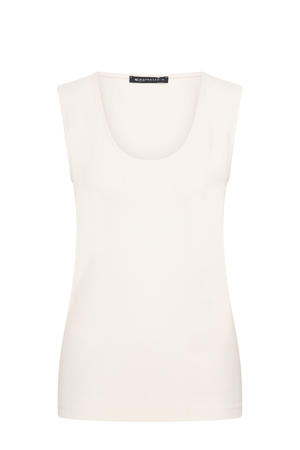 singlet ecru fijn gebreid