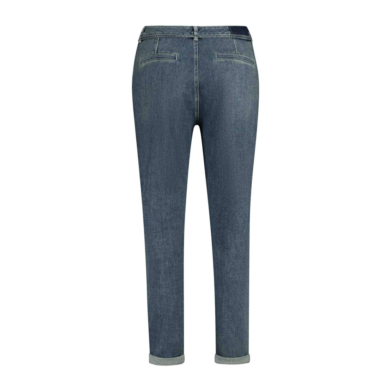 Expresso high waist slim fit jeans medium blue denim