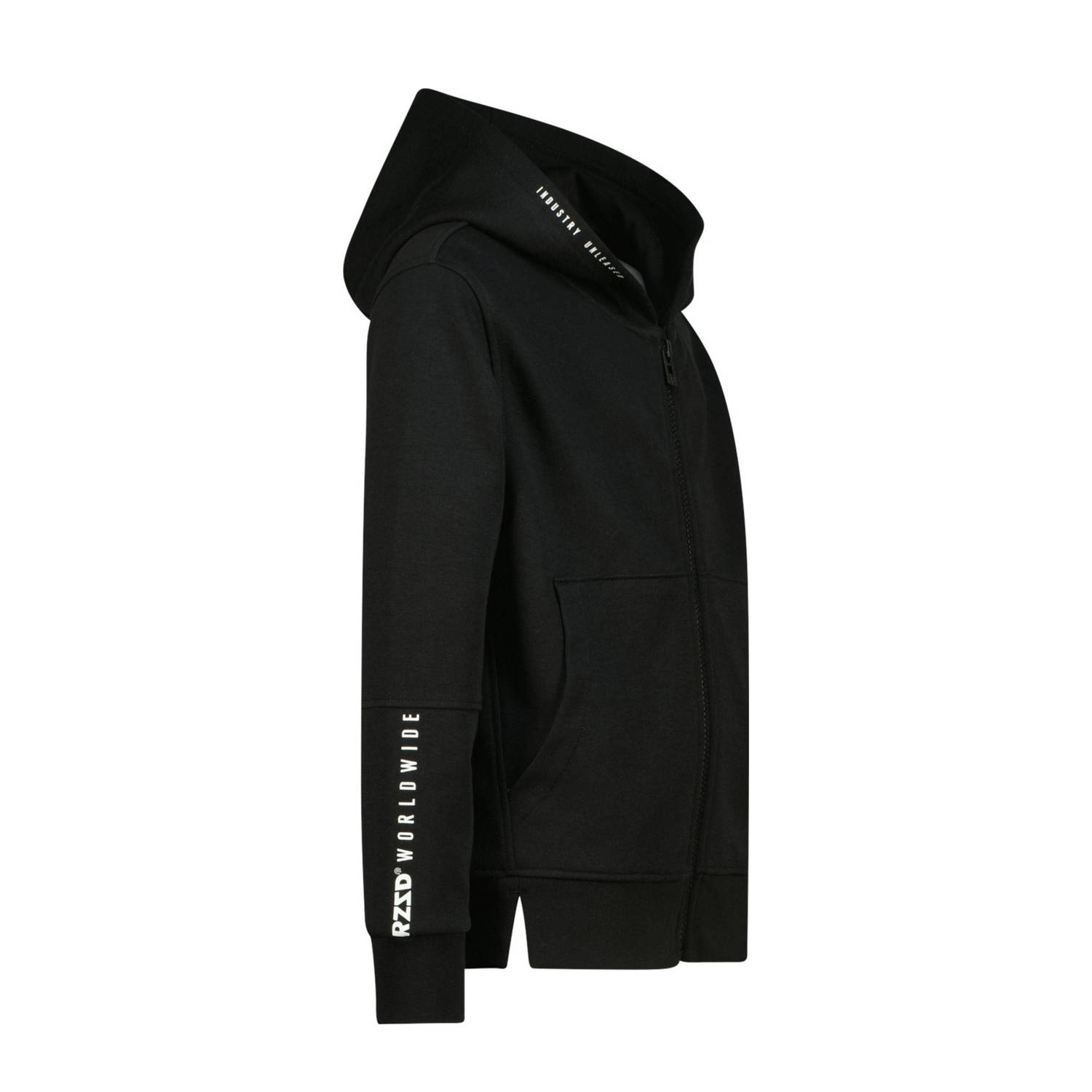 Raizzed sweatvest zwart