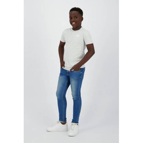Raizzed T-shirt grijs melange afbeelding