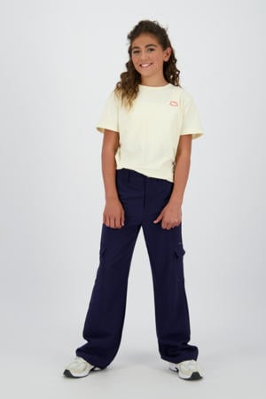 relaxed cargo broek donkerblauw