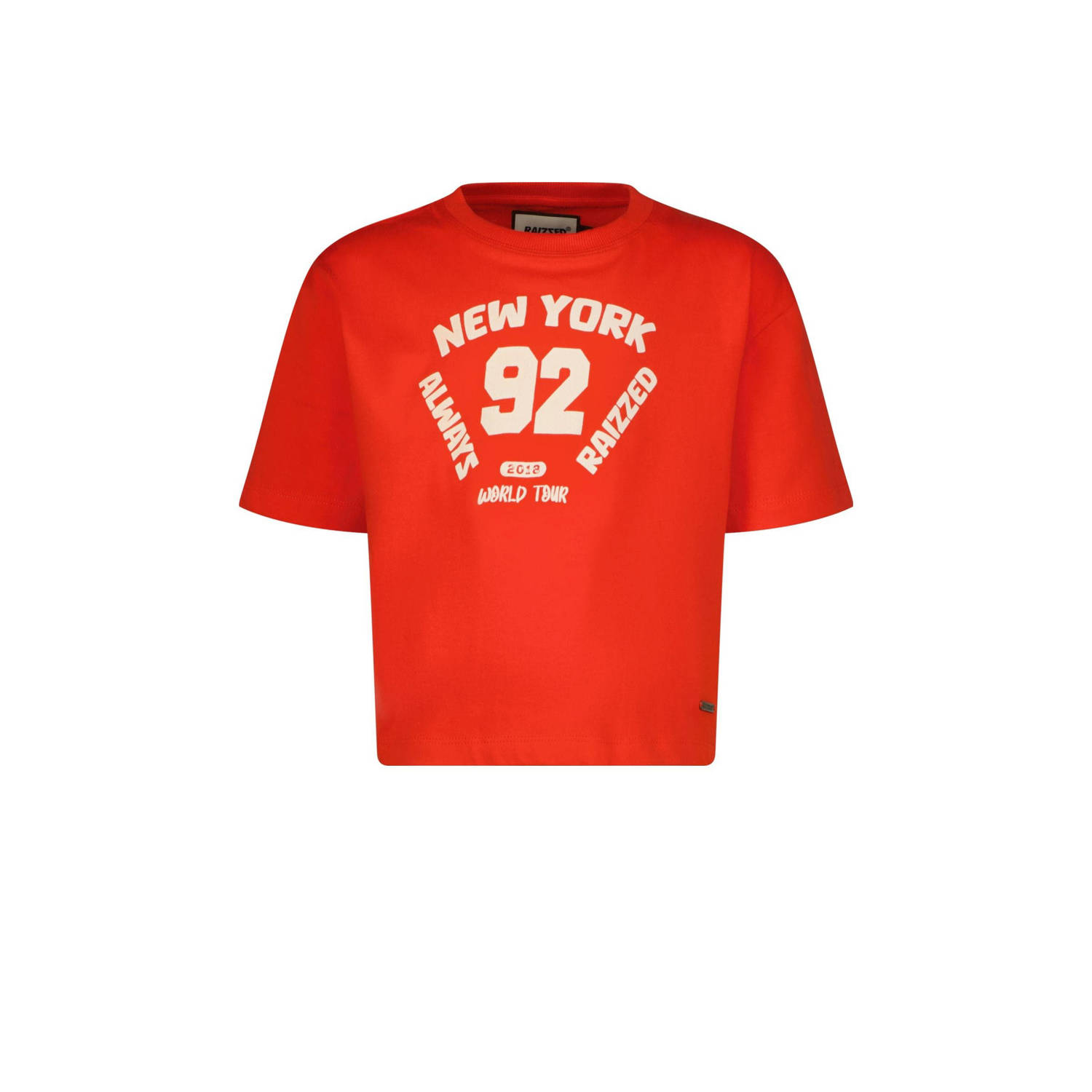 Raizzed Speelse Rode Faya T-shirt Red Dames