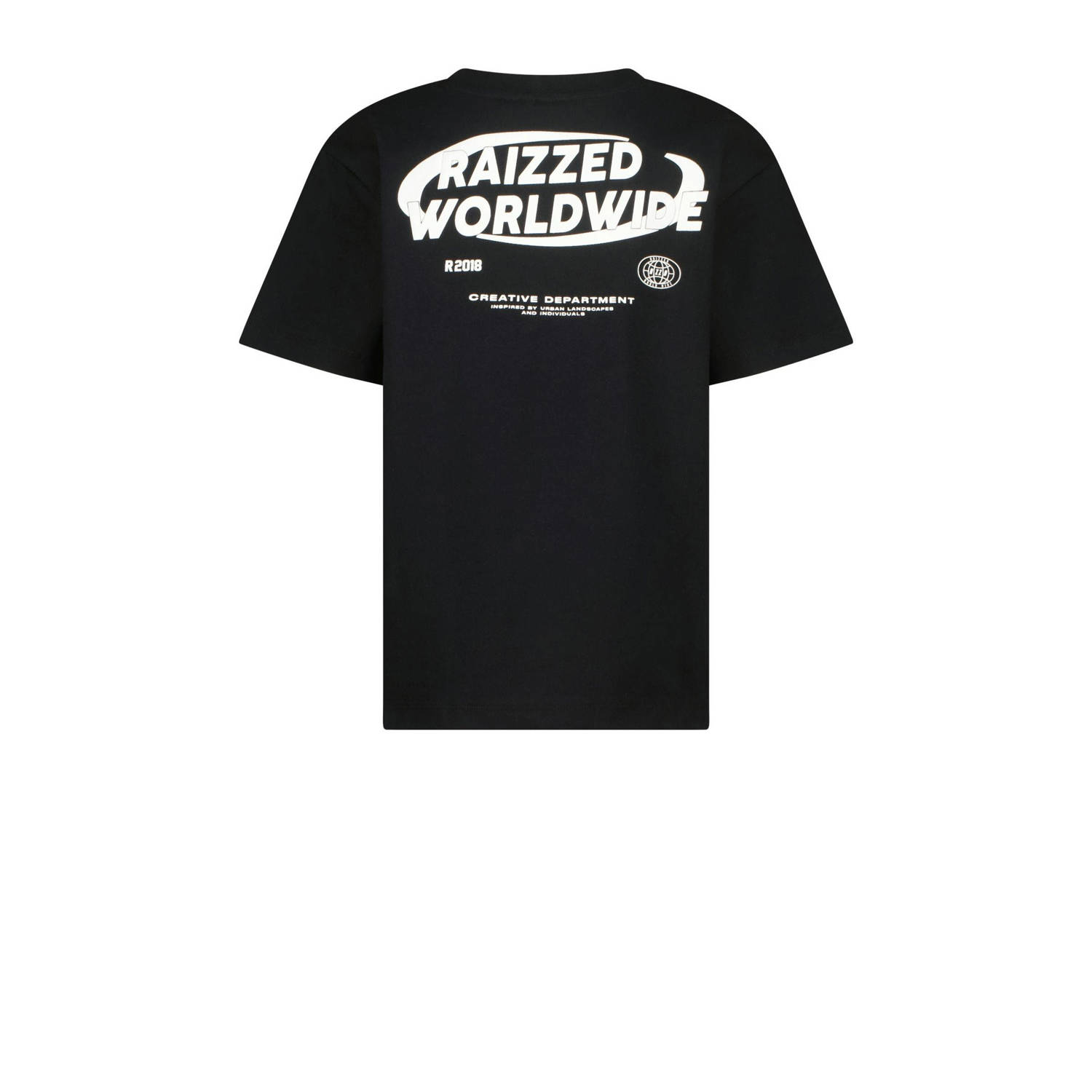 Raizzed T-shirt zwart