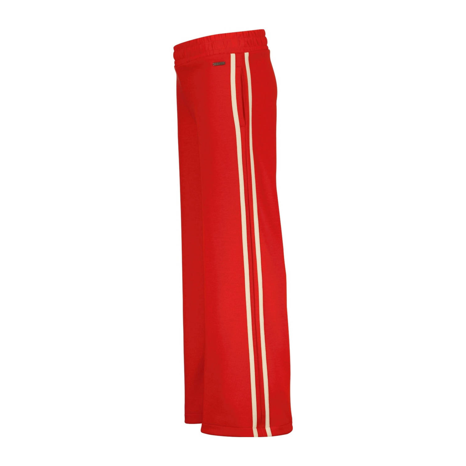 Raizzed wide leg casual broek rood