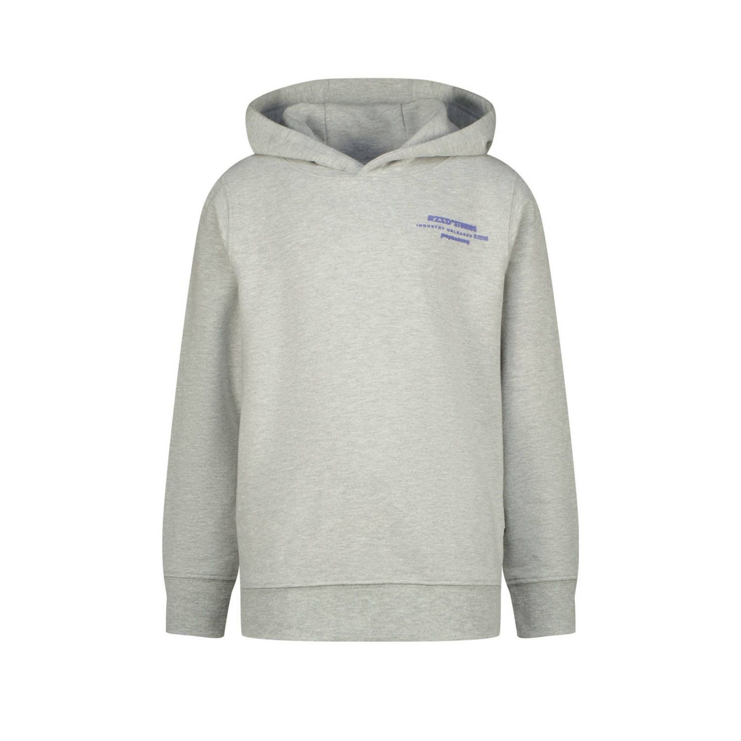 Raizzed hoodie grijs melange