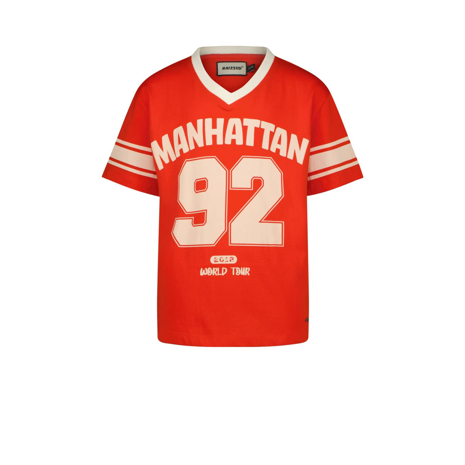 Raizzed T-shirtjurk rood