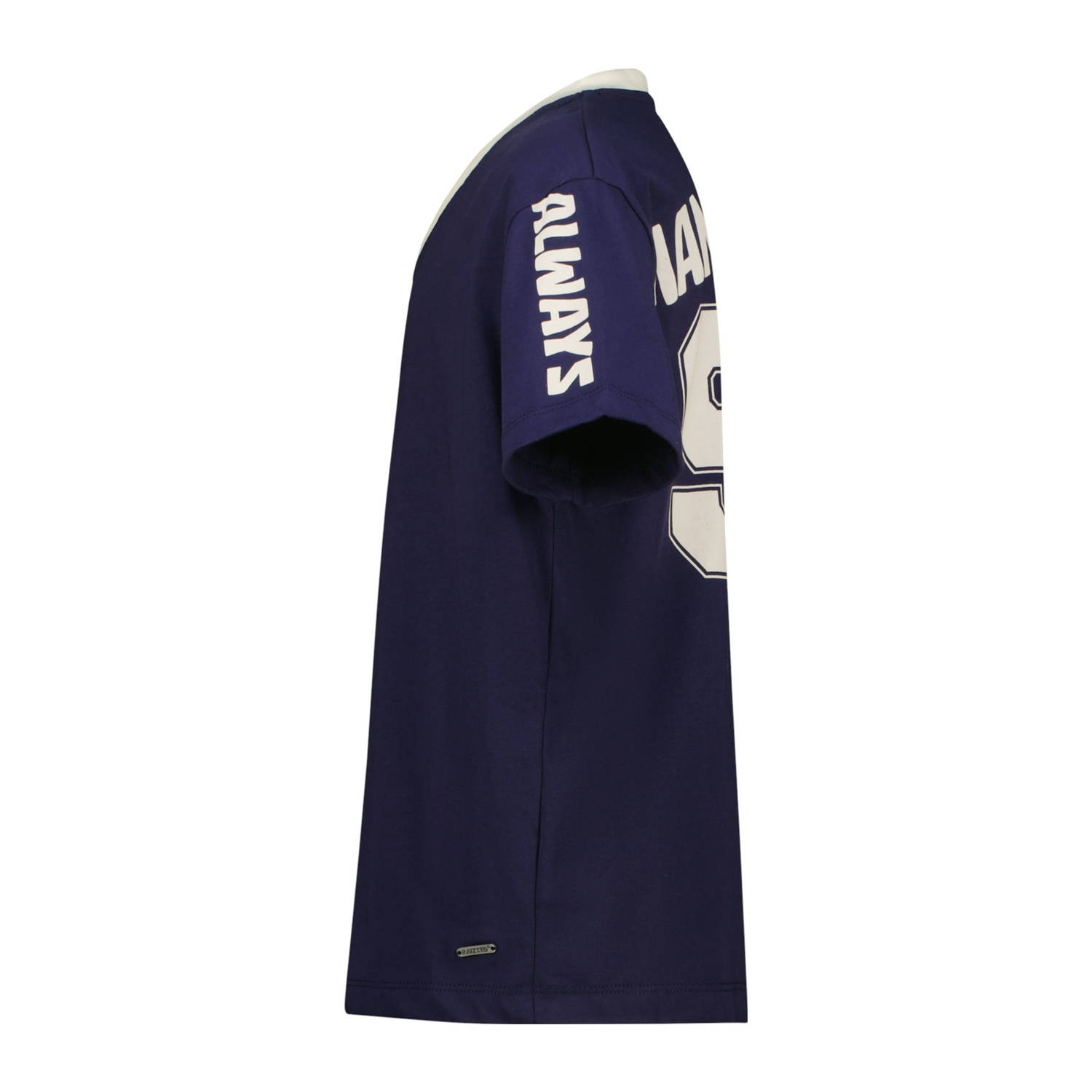 Raizzed T-shirtjurk donkerblauw