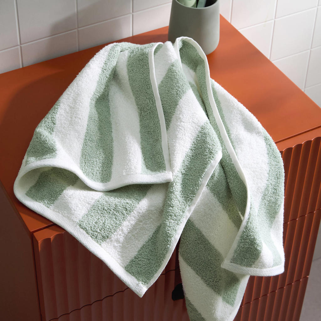 NOUS Living handdoek mintgroen (100x50 cm)