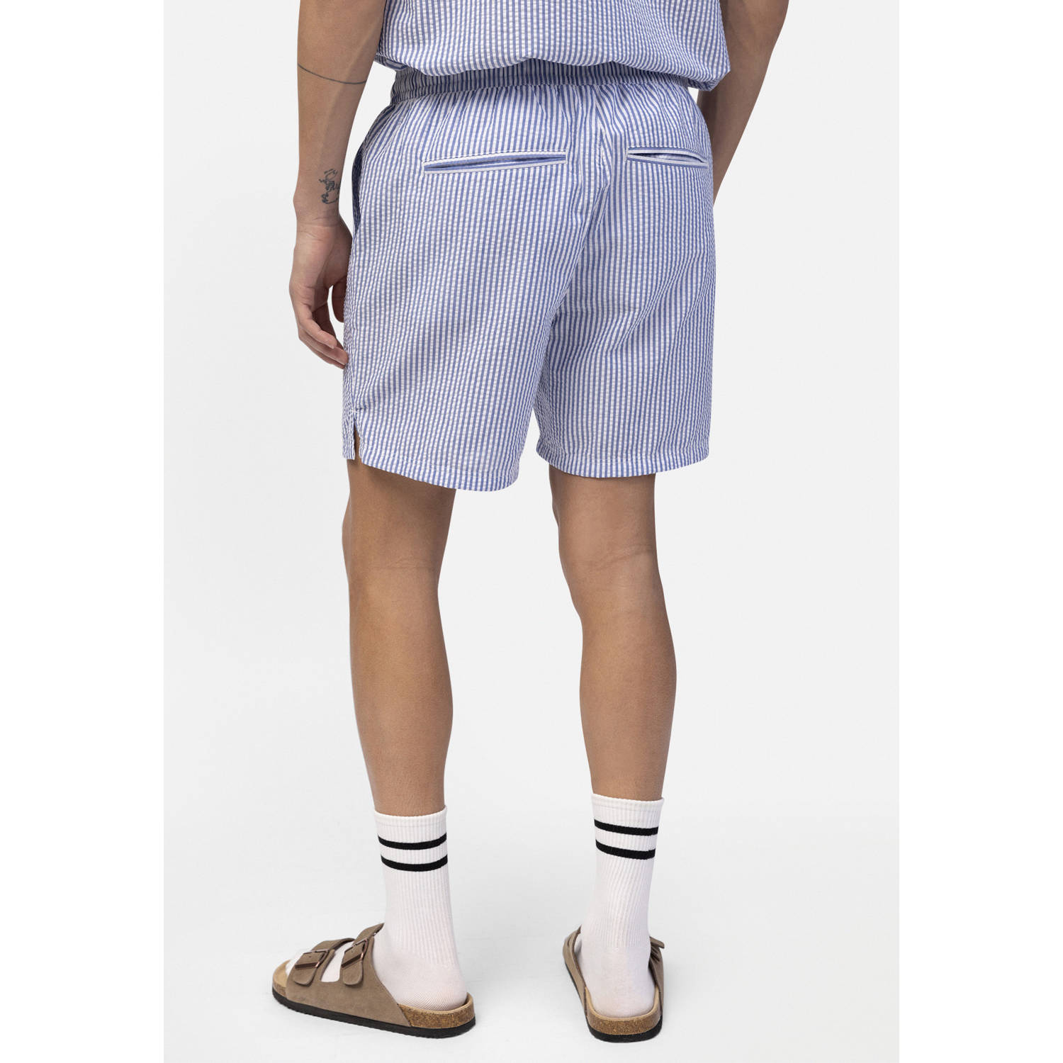 Redefined Rebel regular casual short blauw